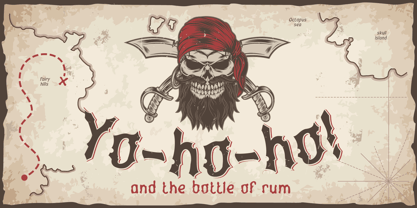 Yo ho ho Font Poster 1