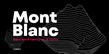 Mont Blanc Police Poster 1