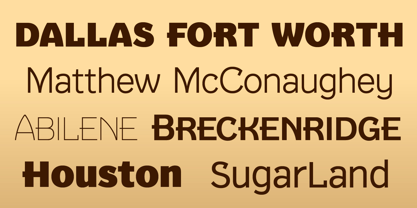 Texicali Font Poster 6