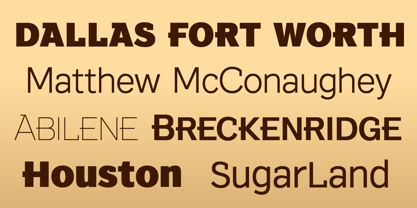 Texicali Font Poster 5