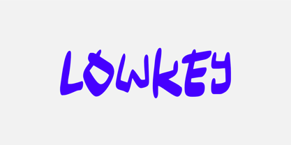 Lowkey Font Poster 1