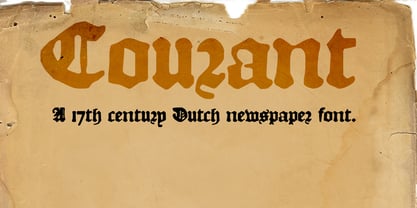 Courant Font Poster 1