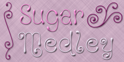 Sugar Medley Fuente Póster 1