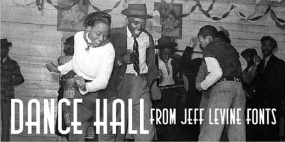 Dance Hall JNL Font Poster 1
