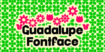 Guadalupe Font Poster 1