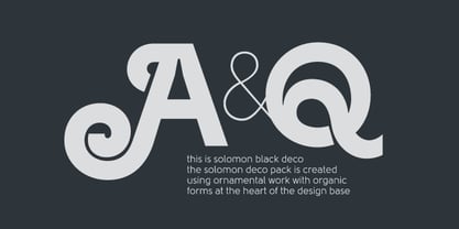 Solomon Font Poster 6