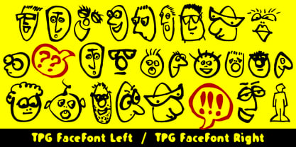 TPG FaceFont Police Poster 1