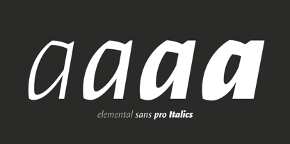 Elemental Sans Pro Police Poster 7