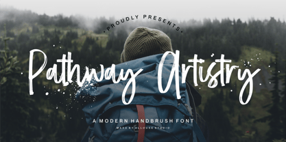 Pathway Artistry Font Poster 1