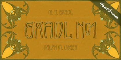 Gradl No1 Font Poster 1