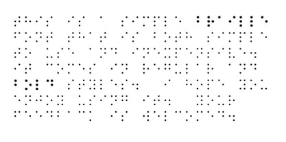 Kaeding Braille Fuente Póster 1