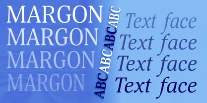 Margon Font Poster 4