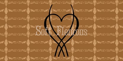 Soft Fleurons Font Poster 4