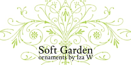 Soft Garden Font Poster 19