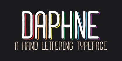 Daphne Font Poster 1