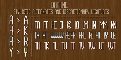Daphne Font Poster 7