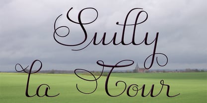 Suilly La Tour Font Poster 1