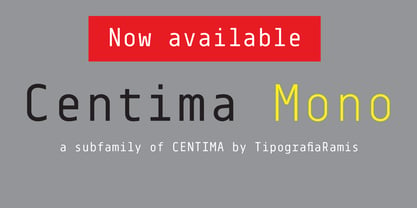 Centima Font Poster 6