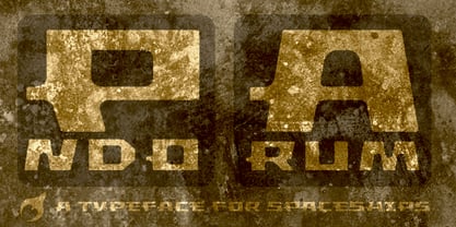 Pandorum Font Poster 3