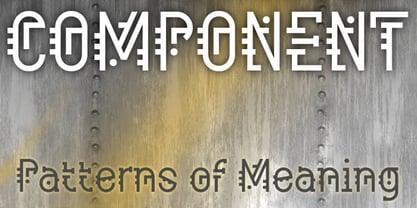 Component Font Poster 1