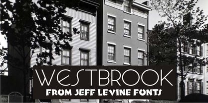 Westbrook JNL Font Poster 1