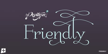Friendly Font Poster 1