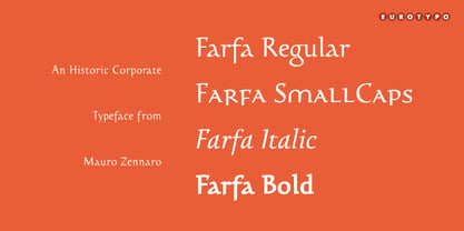 Farfa Font Poster 2