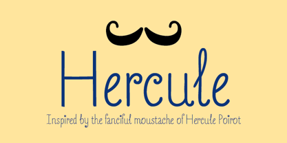 Hercule Font Poster 1
