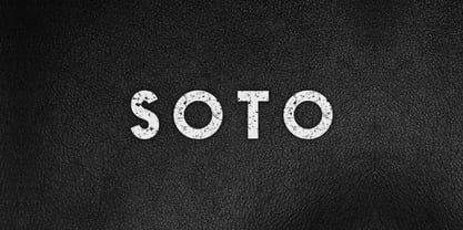 Soto Font Poster 1