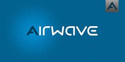 Airwave Font Poster 1