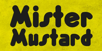 Mister Mustard Font Poster 2