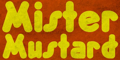 Mister Mustard Font Poster 3