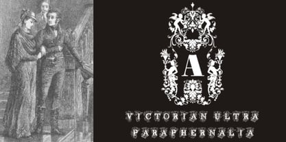 Victorian Ultra Paraphernalia Font Poster 1