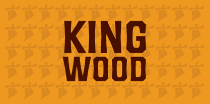 King Wood Fuente Póster 1