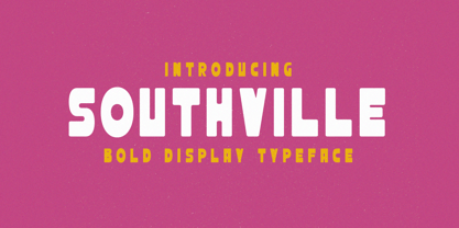 Southville Font Poster 1