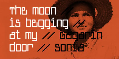 NT Gagarin Font Poster 6