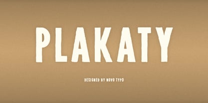 NT Plakaty Font Poster 1