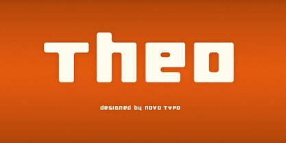 NT Theo Font Poster 1