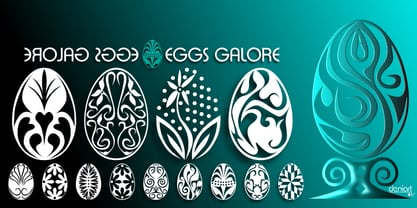 Eggs Galore Font Poster 1