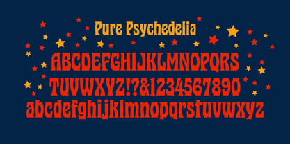 Pure Psychedelia Font Poster 3