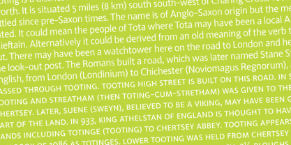 Tooting Sans Police Affiche 5