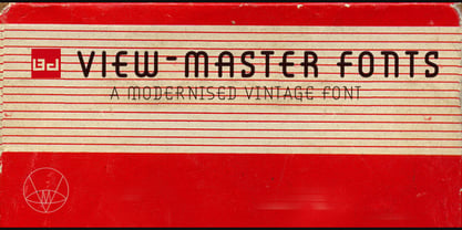 BD Viewmaster Font Poster 1