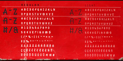 BD Viewmaster Font Poster 2