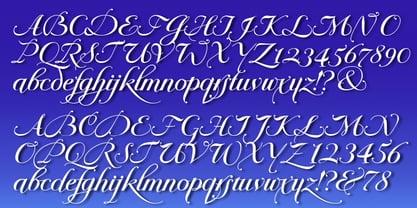 Bodonian Script Fuente Póster 4