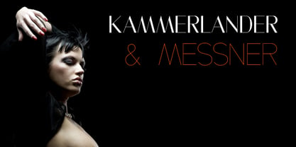 Kammerlander Font Poster 3