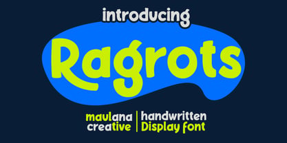 Ragrots Font Poster 1