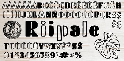 Riipale Font Poster 2