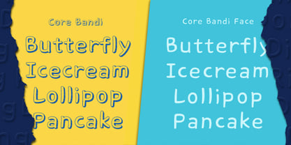 Core Bandi Font Poster 5