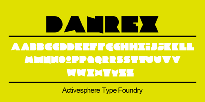 Danrex Font Poster 5