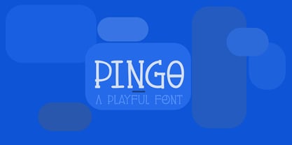 Pingo Font Poster 1